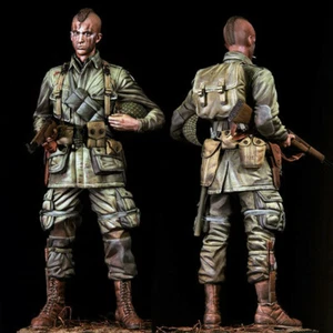 Kits modelo de figura de resina de soldado aerotransportado de la Fuerza Aérea de los Estados Unidos a escala 1/9 200 mm sin pintar - Imagen 1 de 5