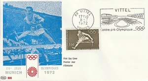 Briefumschlag 1. Tag Olympische Spiele München 1972 PAC 2 - Bild 1 von 2