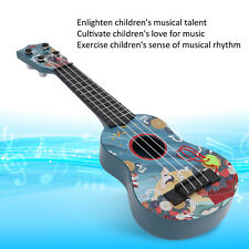 (Blau) Kinder Spielzeug Ukulele Mini Plastikgitarre Musikinstrument Für Vors P1S