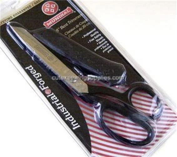 MUNDIAL 270-8 BENT TRIMMER DRESSMAKER SHEAR SCISSOR 8" - Image 1 of 1