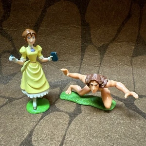 Juego de figuras de PVC Disney Tarzán y Jane par 1999 Mattel - Imagen 1 de 8