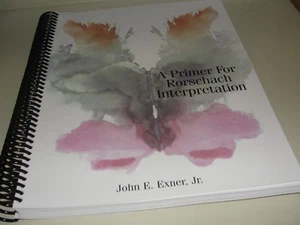 A primer for the Rorschach interpretation Spiral Binding Rorschach By J.E. Ex - Picture 1 of 3