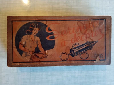 Douille ou seringue de pâtisserie ancienne pour déco - Photo 1/3