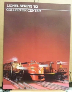 Vtg Sales Ad Brochure Hobby Train Catalog: Lionel Spring '82 Collect Cen -LTM#46 - Picture 1 of 4
