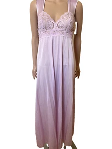 NWT OLGA Lavender Vintage Nightgown 92680 Medium - Picture 1 of 6