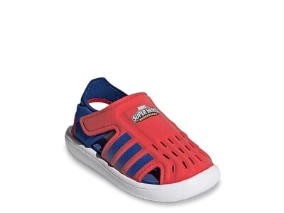 ¡Último par! Adidas Niños Pequeños Natación Stay-Put Spiderman Sandalias de Agua EE. UU. 6K Foto 1 de 4