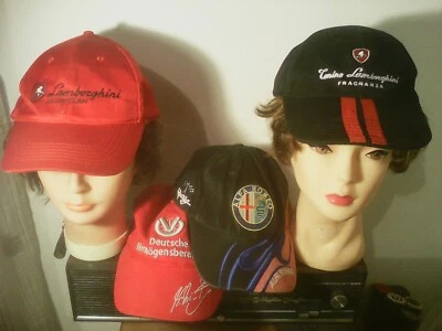 4 CAPELLINI : ' LAMBORGHINI ' ( 2 ) , FERRARI , ALFA ROMEO   !!!!!!!!!!!!!!! - Immagine 1 di 4