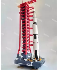 1/400 Scale Saturn-5 Launching Tower Frame Model 3D Build Painted Toy Model Kit - Picture 1 of 19