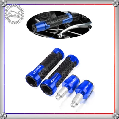 For Ducati Monster 696 795 Motorcycle Rubber Handlebar Bar End Hand Grip End Cap - Image 1 of 4