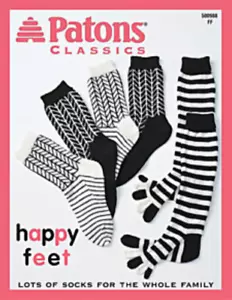Happy Feet Patons Pattern Book 500988 - Picture 1 of 4