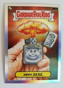 Topps Garbage Pail Kids 2020 GPK cromado #AN5b Zippy Zeke - Imagen 1 de 1