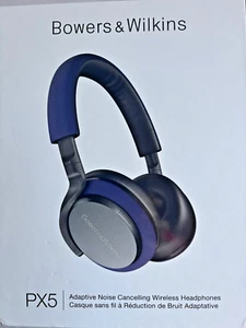 Bowers & Wilkins PX5 Noise Cancelling Wireless Headphones Blue - Picture 1 of 9