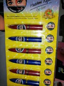 Black Arabic kajal Eyeliner Black Kohla Traditional eyeliner X10, FLASH SALE - Picture 1 of 4