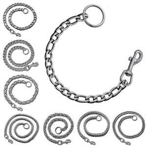 Pants chain biker stock exchange chain waiter chain carabiner ring keychain wallet - Picture 1 of 15