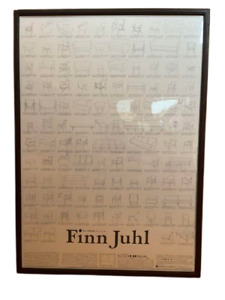 Finn Juhl Art Poster Framed Size approx. 30.3 inch x 42.1 inch [Frame Size]