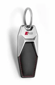 Genuine Audi RS keyring, leather, Audi Sport collection - 3181900701 - Picture 1 of 1