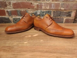 Church's Cheaney Herrenschuhe Brogues UK 8 F US 9 EU 42 F sehr geringe Verwendung weiche Wade - Bild 1 von 9