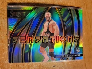 2024 WWE Select BRON BREAKKER Sensations PLATEADO Prizm #4 - Imagen 1 de 1