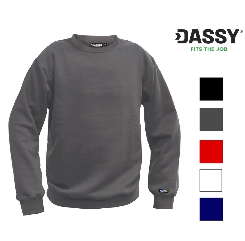 DASSY Sweatshirt LIONELL Pullover Pulli Arbeitspullover Workwear Herren Shirt - Bild 1 von 1