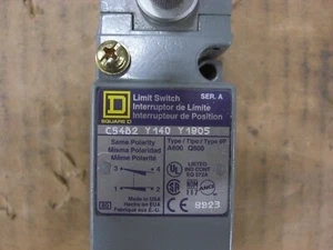 Used Square D Limit Switch 9007C54B2Y140Y1905 - Picture 1 of 5