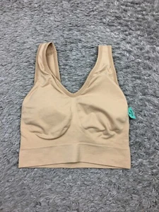 Reggiseno donna Secret Treasures comodo senza cuciture comodo STV14 taglia small beige nudo - Foto 1 di 7