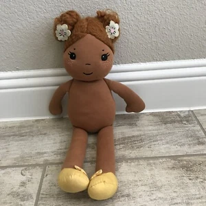 Matilda Jane Olivia Mädchen Plüsch Lovey Puppe 18 Zoll braune Haut (KEINE KLEIDUNG UNORDENTLICHE HAARE) - Bild 1 von 10