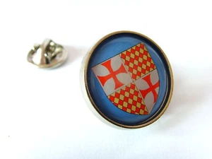 GRAND MASTER ROBERT DE CRAON KNIGHTS TEMPLAR LAPEL PIN BADGE TIE TACK GIFT - Foto 1 di 1