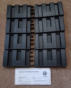 VW Volkswagen CarGo Management Protection System 8 Blocks Genuine OEM - Picture 1 of 2