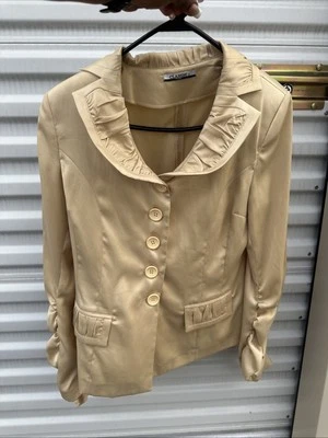 Blazer clásico Milano 44 mediano vintage hombros acolchados Foto 1 de 4