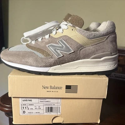 New Balance 997 Mushroom Men’s US 11.5 9./10 Condition (D)U997MG - Image 1 of 4