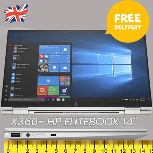 HP EliteBook x360 1040 14"Touchscreen 32GBRAM 512GBSSD Window 11 Pro 2in1 Laptop - Picture 1 of 8