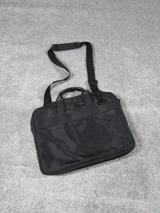 BRIGGS & RILEY Laptop Briefcase Bag Mens Black Messenger Shoulder Travel Work - Picture 1 of 9