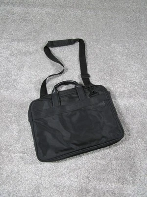 BRIGGS & RILEY Laptop Briefcase Bag Mens Black Messenger Shoulder Travel Work - Image 1 of 4