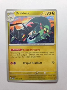 Drakloak 072/131 Sv: Prismatic Evolutions PRE Non Holo Near Mint Nm Pokemon Tcg - Picture 1 of 2