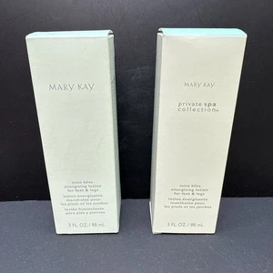 2 Mary Kay MINT BLISS Energizing Lotion Feet & Legs 3 FL OZ / 88 mL NEW - Picture 1 of 10