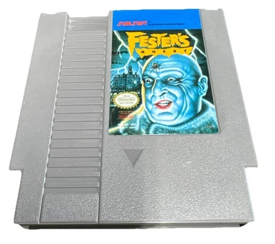 Vintage Festers Quest Sunset NES Nintendo Video Game TESTED Adam’s Family - Image 1 of 4