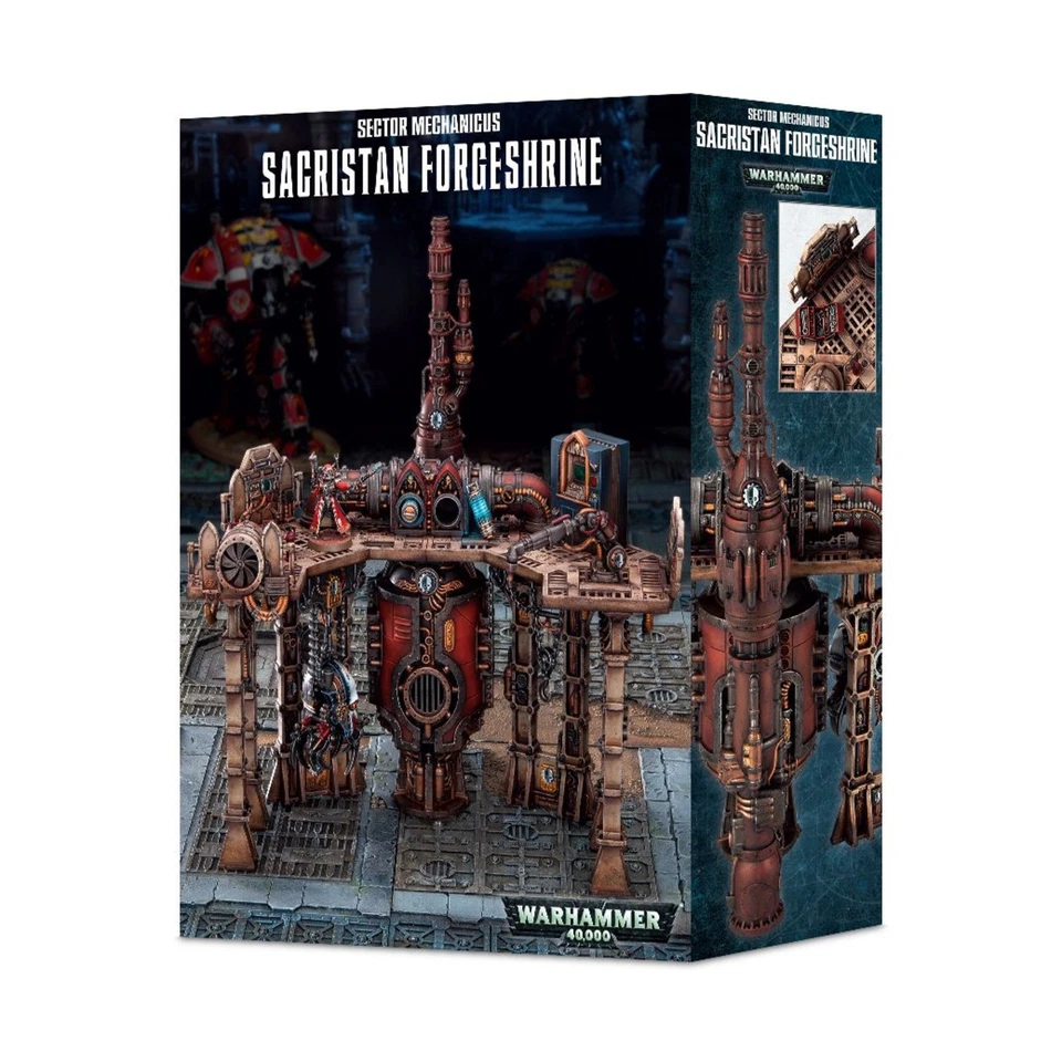 GW Warhammer 40K 8E/9E Terrain Sacristan Forgeshrine SW (EN MUY BUEN ESTADO/Nuevo) Foto 1 de 1