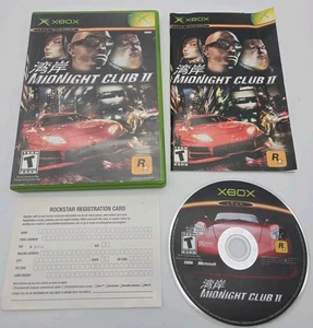 Midnight Club II 2 Original Xbox 2003 komplett CIB mit Reg Card - Bild 1 von 13
