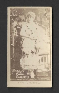 c1880's N145 Duke Tobacco Card - Duke's Cameo Cigarettes - #74 Lillian Russell - Picture 1 of 2
