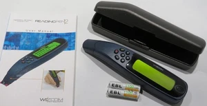 Wizcom READING PEN 2 Portable Reading Assistant + Case + Rechargeable Batteries - Picture 1 of 9