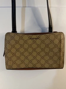 Nine West Small Noemie Satchel Mocha Multi One Size Shoulder Bag - Picture 1 of 13