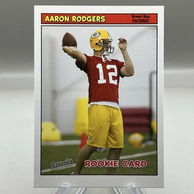 2005 Aaron Rodgers Topps Bazooka #190 Rookie Card RC - Image 1 of 3