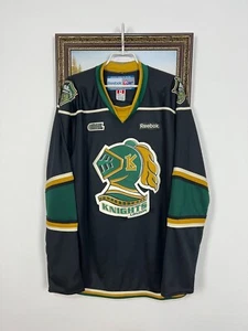 London Knights Reebok Ice Hockey Jersey CHL Mens Shirt Rare Hype Size L - Picture 1 of 16