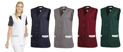 LEIBER 09/515 Damen Westenkasack Hosenkasack Pflege Medizin Kasack ohne Arm 60°