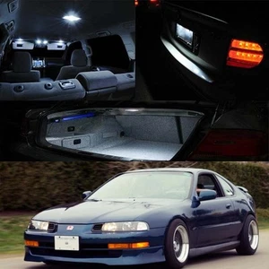 92-96 Prelude White Xenon Interior LED Bulb Package (Map Door Dome Trunk Plate) - Picture 1 of 1