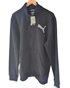 Puma - Chaqueta deportiva - XL - Nueva con etiquetas - Negro Gris brezo - Forrada de lana - Imagen 1 de 7