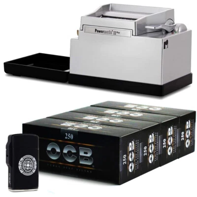 Zorr Deluxe Powermatic 2 Elektroröhrenpaket mit 4 OCB Röhrenboxen - Bild 1 von 2