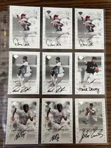 1996 Dennis Cook Leaf Signature Series autografo esteso - Foto 1 di 2