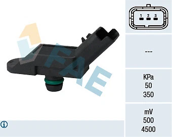 FAE 15091 Sensor, Saugrohrdruck for CITROËN MINI PEUGEOT Foto 1 de 1