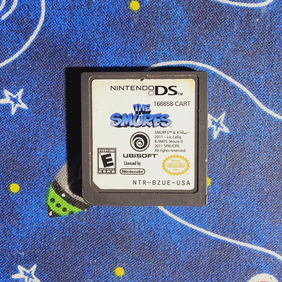 The Smurfs 1 (Nintendo DS, 2013) Cartridge Only - Tested and Works  - Image 1 of 1